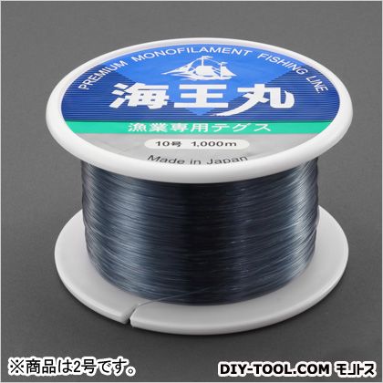 特徴 ●サイズ:2号 ●径:0.24mm ●全長:1000m ●重量:170g ●引っ張り強度:3.6kg ●ナイロンの特性を生かした、抜群のさばき易さと安定した強度。 ●材質:ナイロン ●コード品番:EA628AV-2 仕様 サイズ 0.235mm　1000m カラー 重量 材質 付属品 EA628AV2