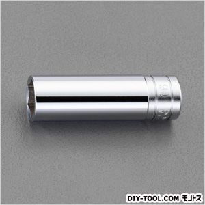 エスコ(esco) 3/8 sqx17mmディープソケット(六角) S:17mm D1:24mm D2:22mm H:17mm L:70mm l:58.5mm EA618PM-17 1個