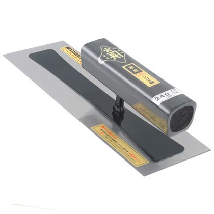 金長 シゴキ鏝本焼0.5黒塗角柄 240MM