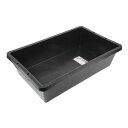 藤原産業 DIYトロ舟 60L ブラック 1点