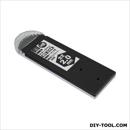 藤原産業 建築用シャープペン替芯 HB2.0MM 24本