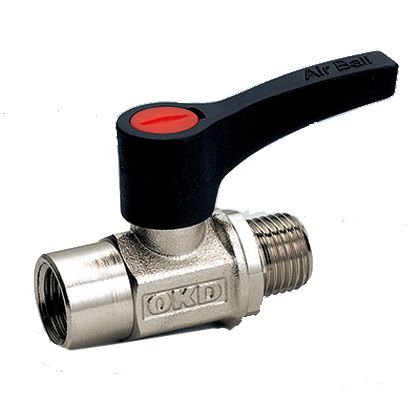 フローバル エアーボール内外ネジストレート型(AVS) ネジ(Rc×G):1/8×1/8 AVS11