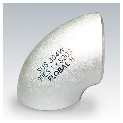 フローバル SUSショートエルボ(B-94E(S)) 呼び径:2 1/2 B-90E(S)-20S-2 1/2