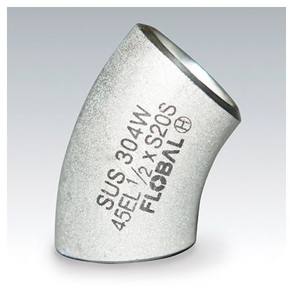 フローバル SUSロングエルボ(B-50E(L)) 呼び径:2 B-45E(L)-20S-2