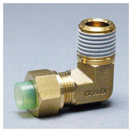 フローバル エアークイックハーフエルボミリサイズ(GLN) 適用チューブ外径×内径(mm):10×6.5 GLN 10×6.5-R03