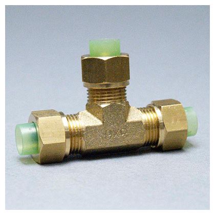 フローバル エアークイックユニオンチーズミリサイズ(GUT) 適用チューブ外径×内径(mm):4×2.5 GUT 4×2.5