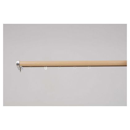 フルネス ロアール(インテリア伸縮レール) 木目ミディアム 3ms(3mシングル) I0823