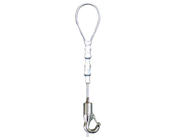 Curtain Rails - フクイキンゾクコウゲイ セフティカラーワイヤー自在 小 0.5m S-1168-W