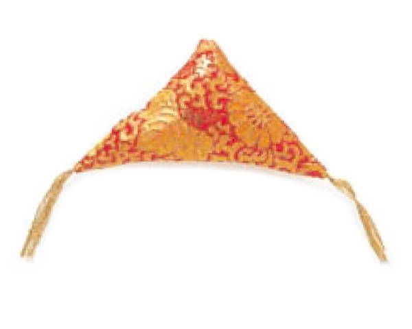 フクイキンゾクコウゲイ 金襴額フトン 特大 辺サイズ:100×100×130mm 高さ:60mm 2995 1