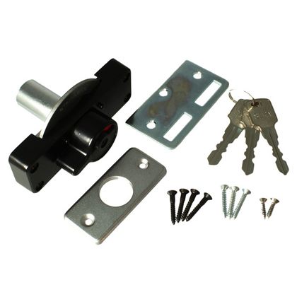 ハイロジック シリンダー鎌錠 大 ホワイト G-245