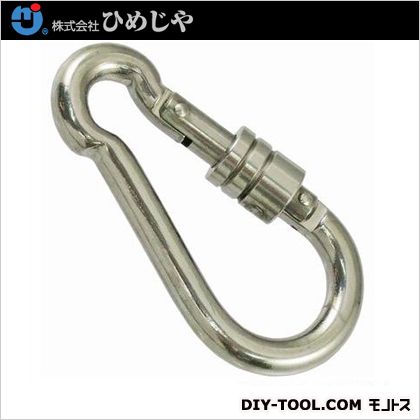 ひめじや ステンレススプリングフックSオープン型 #6(呼び6mm) SSO-6
