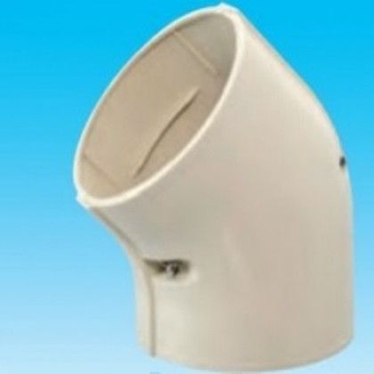 因幡電工 配管化粧カバー(ビル設備用)コーナー45° 10cm PDF90I