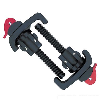 イチネンMTM スリーアキシス レバータイプ 2ヶ組ベンチクランプ バイス付ワークベンチ用 WBC-20 1