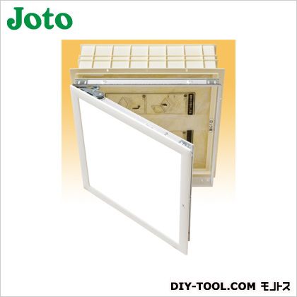 JOTO 高気密型天井口 469×469mm 点検口:ホワイト 断熱枠:アイボリー 断熱材:淡黄色 SPC-S4545BH2 1個