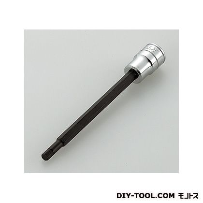 特徴 ●ビットの交換が可能です。 ●差込角:9.5sq. ●サイズ(mm):3.1 ●外径(D:mm):17 ●全長(L:mm):128 ●軸長(mm):99 ●質量(g):61 ●メーカー型番:BT3-1/8L-S 仕様 サイズ 1/8inch 入数 1点 BT318LS