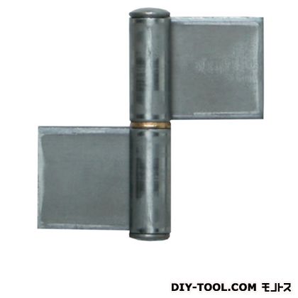 クマモト 鉄 旗丁番 3.0×76mm 生地 K-30-76 R 2枚