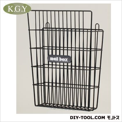 KGY工業 ドア裏専用郵便受 全幅(mm)X全高(mm)X全奥行(mm):230X315X95/重量(g):500 ブラック 1点