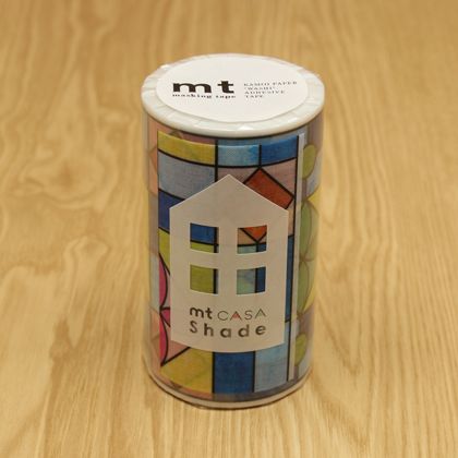 カモ井 mt CASA Shade 90mm×10m ステンドグラス MTCS9007 1