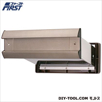 水上 No.2000ポスト内フタ付気密型大壁用 壁厚調整範囲:135〜190mm 投入口:H35×W236mm アンバー 001-5802 1台