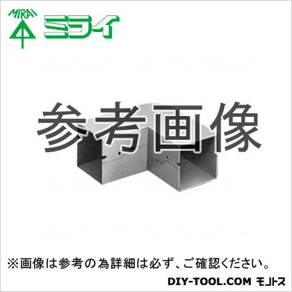 未来工業 プラスチックダクト用ジョイント曲ガリ カベ白 PDMS-510W 1点