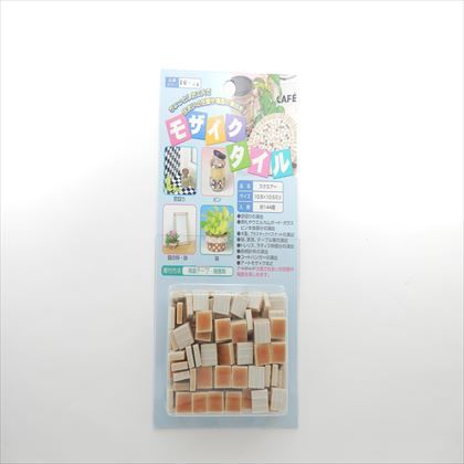 モリギン モザイクタイル スクエアー キャラメル 10.5角 MG-155 144個