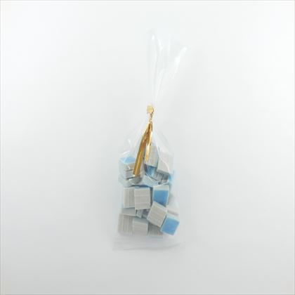 モリギン モザイクタイル スクエアー 水色 10.5角 MG-208 30個