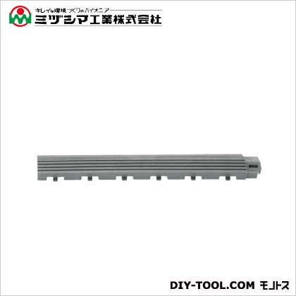 ミヅシマ工業 ブラシマットL中フチ+ グレー 402-213 1