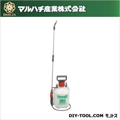 マルハチ産業 噴霧器ハイパー（除草剤専用） 4L H-4400 1点