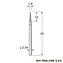 日本精密機械工作 電着DIA砥石 （D1418）