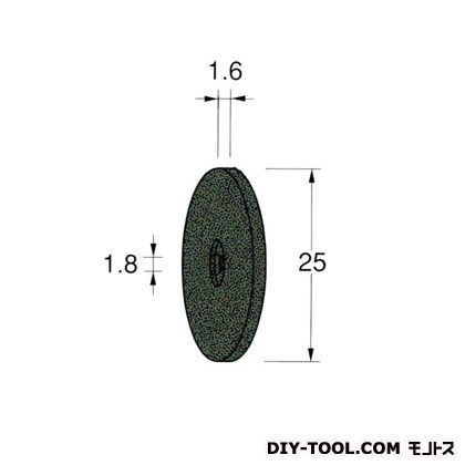 日本精密機械工作 ホイール型砥石 外径:25厚さ:1.6粒度:#120 G7331