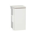 日東工業 プラボックス(屋根付)汎用タイプ ホワイトグレー 長さ:10cm高さ:20cm幅:10cm OP10-12A(4)