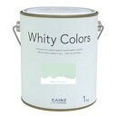 カインズ ホワイティカラーズ ミントグリーン 1kg ペンキ 防臭水性タイプ 光沢つや消しマット仕上げ リビング キッチン 寝室 子供部屋 洗面所 ビニールのかべ紙 コンクリート モルタル 浴室のかべや天