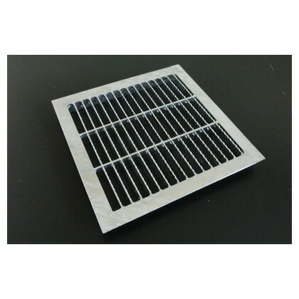 奥岡製作所 スチール製 改良桝用ます蓋 中間目ノンスリップタイプ 桝穴360用 W345×L345×H25mm(ピッチ22..