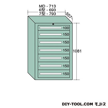 ※法人専用品※大阪製罐 スタンダードキャビネット 幅×奥行×高さ:793×557×1081mm 7-1003 1
