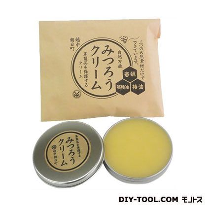 尾山製材 革用みつろうクリーム 40g 尾山製材 革用みつろうクリーム 40g