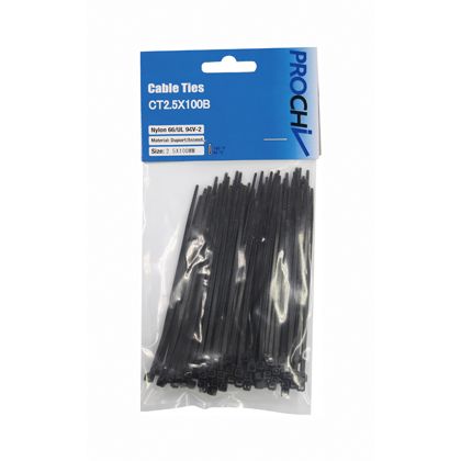 PROCHI 結束バンド (100pcs/set) CT2.5X100B