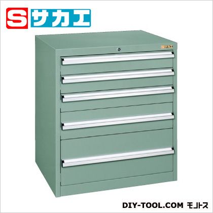 サカエ 重量キャビネットSKVタイプ(W700mm) グリーングレー SKV7852ANGN【2506DFD_5】