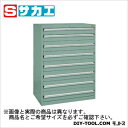 サカエ 重量キャビネットSKVタイプ(W880mm) グリーングレー SKV81284ANG【2506DFD_5】