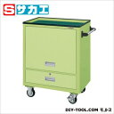 サカエ エスエスワゴン(ゴム車) グリーン SSA14N【2506DFD_5】