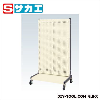 サカエ ラックシステム(ルーバーパネルタイプ移動式) アイボリー PLS3PDR