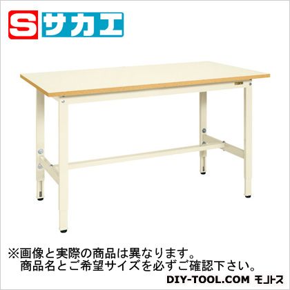 サカエ 軽量高さ調整作業台TKSタイプ アイボリー TKS096PI