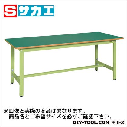 サカエ 軽量高さ調整作業台TKSタイプ グリーン TKS187F【2506DFD_5】
