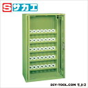 サカエ ツーリングキャビネット(前扉横収納式)ホルダーHSK-63P グリーン TLK35A【2506DFD_5】