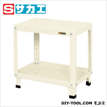 サカエ スーパーワゴン(固定タイプ) アイボリー KMN156I 1【2506DFD_5】