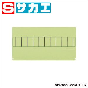 特徴 ●外寸：W376×H160mm ●カラー：サカエグリーン ●H100用：P50×6、H200用：P33.4×10 ●引出し：H200用 分類：工具保管 メーカー型番：KU-20P KU20P