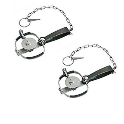 栄工業 捕獲器 トラップ C type No.201 対象動物イタチ(オス)・ウサギ 100mm×75mm×200mm シルバー IT-1 2個