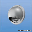 神栄ホームクリエイト 丸型フード付ガラリ(ステンレス網付防火ダンパー付) SK-SGF100D-SLC 1