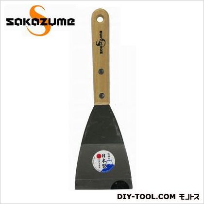 坂爪製作所 長木柄刃付スクレパー曲 75mm 1点