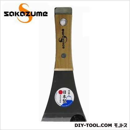 坂爪製作所 木柄貫通皮スキY型平 75mm 1点