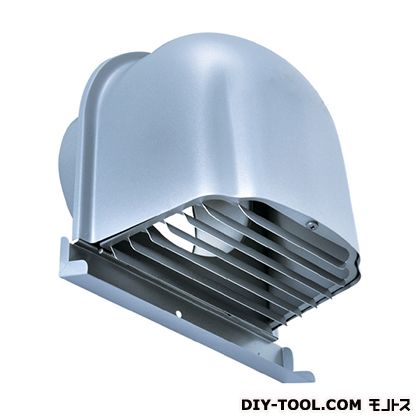 西邦工業 ステンレス製換気口(深型フード)ガラリ型下部開閉ワイド水切付 CFXD75MSC 1